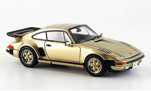 Porsche 911 Turbo 1/43 Neo SE Flatnose or 1987 coche miniatura