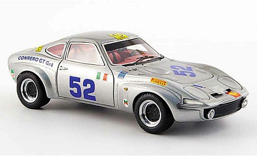 Opel GT Gr.4 1/43 Neo no.52 conrero targa florio 1971 coche miniatura