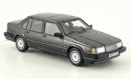 Volvo 940 GL 1/43 Neo antracita 1992 coche miniatura