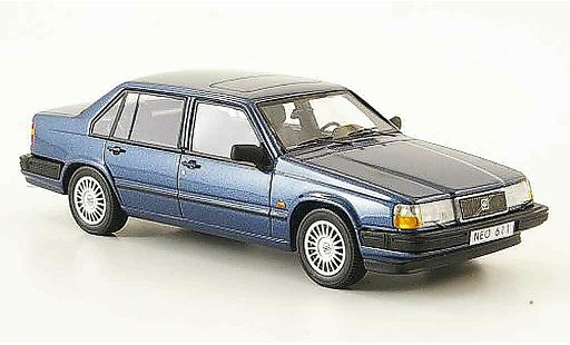 Volvo 940 GLE 1/43 Neo azul 1992 coche miniatura