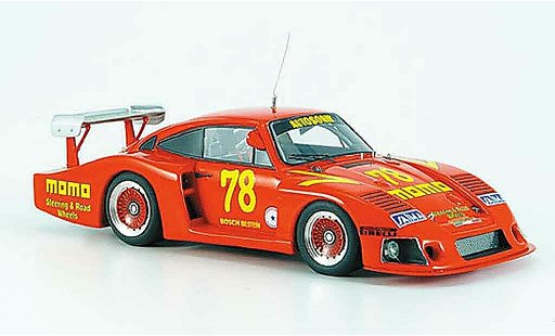 Porsche 935 1980 1/43 Look Smart Moby Dick No.78 Momo naranja coche miniatura