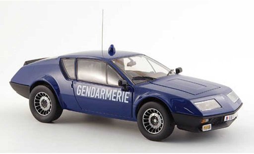 Alpine A310 gendarmerie 1/18 Norev polic&Atilde;&shy;a frankreich 1981 coche miniatura
