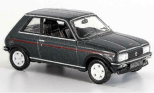 Peugeot 104 ZS 1/43 Norev zs2 gris 1979 coche miniatura