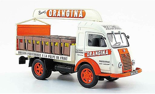 Renault Galion Base 1/43 Norev 2.5t getrankeaufbau orangina 1967 coche miniatura
