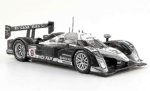 Peugeot 908 2008 1/43 Norev hdi no.9 total 24h le mans coche miniatura