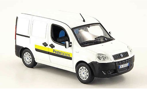 Fiat Doblo Poste 1/43 Norev blanco Italienische Post 2006 coche miniatura