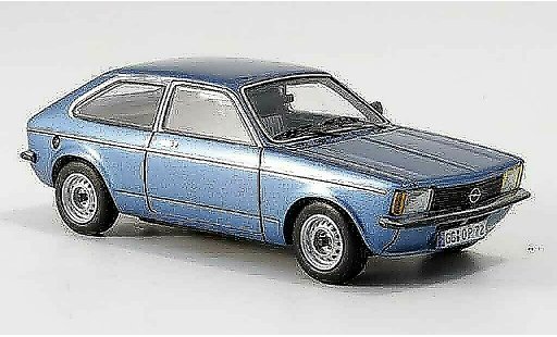 Opel Kadett C City 1/43 Neo azul 1978 coche miniatura