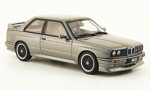 Bmw M3 evo 2 1/43 Autoart E30 Cecotto Edition gris 1989 coche miniatura