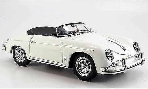 Porsche 356 A A 1/18 Autoart A speedster blanc coche miniatura