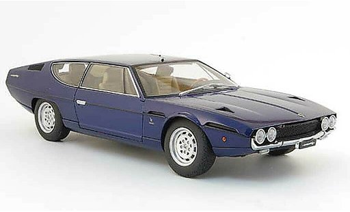 Lamborghini Espada Base 1/18 Autoart azul 1968 coche miniatura
