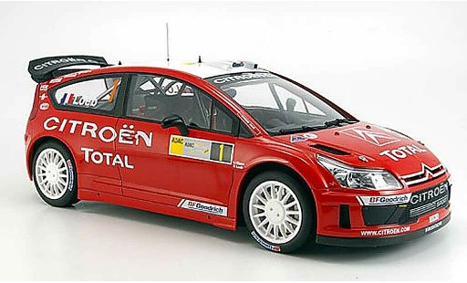 Citroen C4 WRC 1/18 Autoart loeb/ elena no.1 ganador brd rallye 2008 coche miniatura