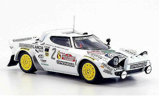 Lancia Stratos Rallye 1/43 IXO Rally hf no.2 tony mannini ganador san remo 1979 coche miniatura