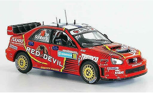 Subaru Impreza WRC 1/43 IXO no.18 sohlberg lindstrom 2006 coche miniatura