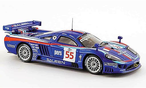 Saleen S7R 2006 1/43 IXO No.55 Ortelli Ayari 1000 km SPA coche miniatura