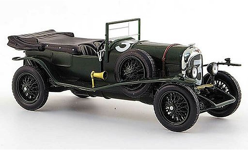 Bentley 3 course 1/43 IXO No. Davis/ Benjafield ganador 1927 Le Mans coche miniatura