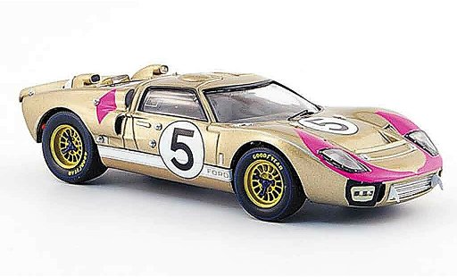 Ford GT40 Mk II 1/43 IXO GT 40 No.5 Bucknum Hutcherson Dritter Le Mans 1966 coche miniatura
