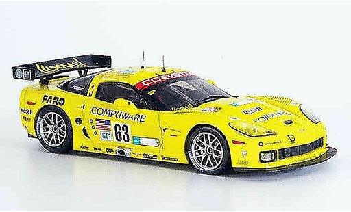 Chevrolet Corvette course 1/43 IXO C6 R No.63 Le Mans 2007 coche miniatura