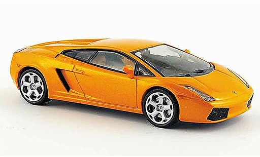 Lamborghini Gallardo Base 1/43 IXO naranja 2003 coche miniatura