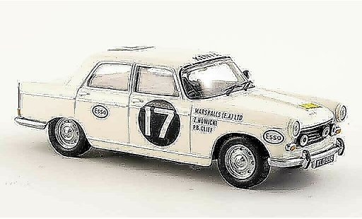 Peugeot 404 Berline 1/43 IXO Berlina no.17 ganador rallye safari 1968 coche miniatura