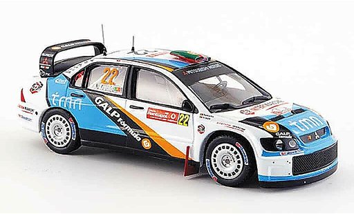 Mitsubishi Lancer Evolution IX 1/43 IXO WRC No. 22 Rally Portugal 2007 coche miniatura