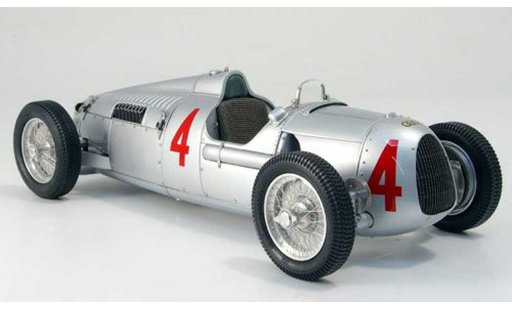 Auto Union Typ C course 1/18 CMC no.4 rosameyer nurburgring 1936 coche miniatura