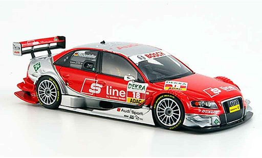 Audi A4 dtm 1/43 Minichamps Rosberg Rockenfeller S Line Team 2008 coche miniatura