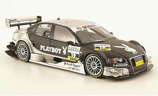 Audi A4 dtm 1/43 Minichamps No.19 Playboy Team Rosberg 2008 coche miniatura