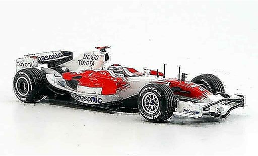 Toyota F1 TF108 1/43 Minichamps tf 108 panasonictrulli 2008 coche miniatura