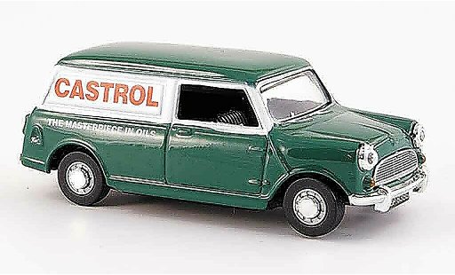 Austin Mini Van utilitaire 1/43 Oxford Castrol coche miniatura