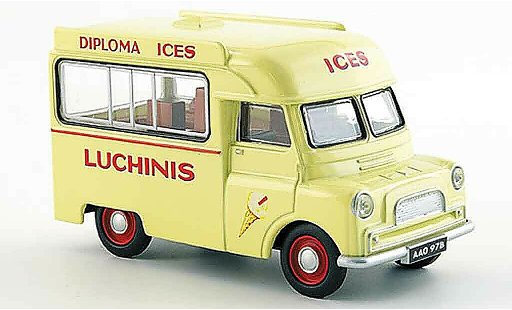 Bedford CA utilitaire 1/43 Oxford Van Luchinis Ice Cream coche miniatura