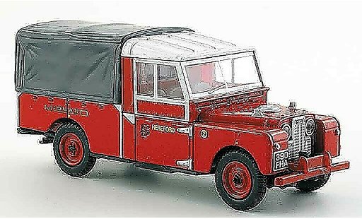 Land Rover Series 1 Base 1/43 Oxford rojo Pick Up coche miniatura
