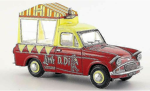 Ford Anglia Van 1/43 Oxford Di Maschios Ice Cream Eiswagen coche miniatura