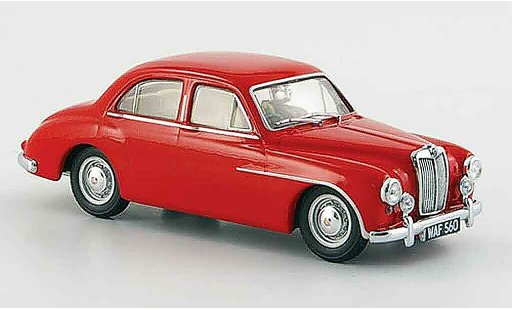 MG ZA Magnette 1/43 Oxford rojo coche miniatura