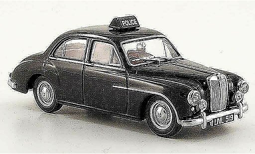 MG ZA Magnette 1/43 Oxford Northumberland County Constab. coche miniatura