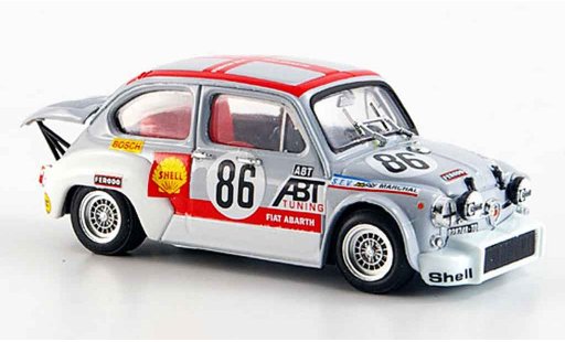 Fiat Abarth 1000 Berlina Corsa 1/43 Brumm TCR No. 86 Abt Grano 24 Stunden Spa 1970 coche miniatura
