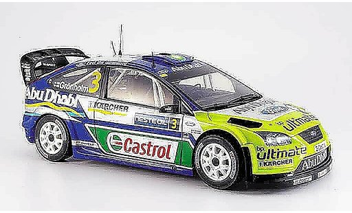 Ford Focus RS WRC 1/18 Sun Star gronholm ganador finlande coche miniatura