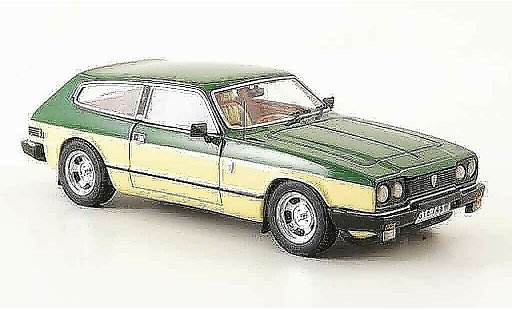 Reliant Sciavecar SE6 1/43 Neo verde beige 1980 coche miniatura