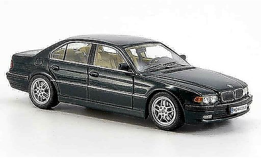 Bmw 740 E38 1/43 Neo i verde 2000 coche miniatura