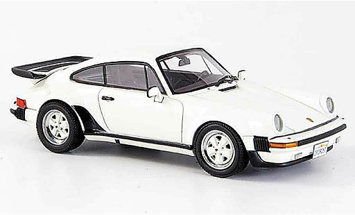 Porsche 911 Turbo 1/43 Neo US Version blanco coche miniatura