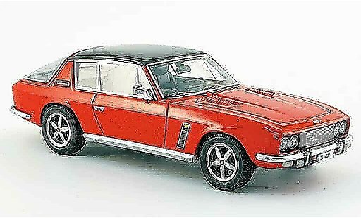 Jensen SIII Hardtop 1/43 Neo Interceptor rojo coche miniatura