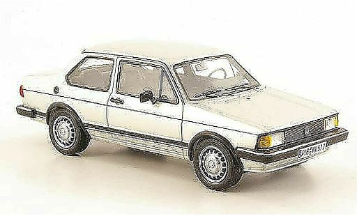 Volkswagen Jetta I 1/43 Neo gris beige 2-portes 1980 coche miniatura