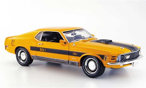 Ford Mustang Special Edition 1/18 Highway 61 twister naranja/negro coche miniatura