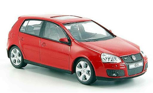 Volkswagen Golf GTI 1/43 Cararama rojo coche miniatura