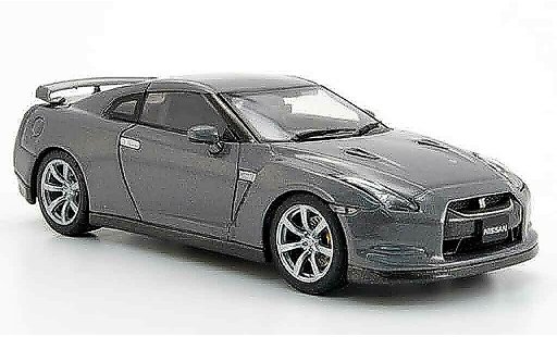 Nissan Skyline R35 1/43 Ebbro GT R gris 2007 coche miniatura