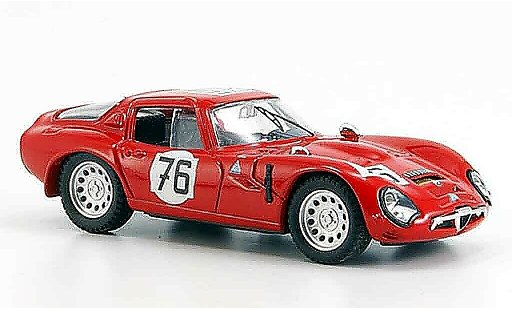 Alfa Romeo Giulia TZ2 1/43 Best no.76 de adamich zeccoli nurburgring 1966 coche miniatura