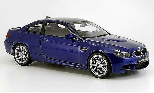 Bmw M3 Coupe 1/18 Kyosho E92 azul 2006 coche miniatura