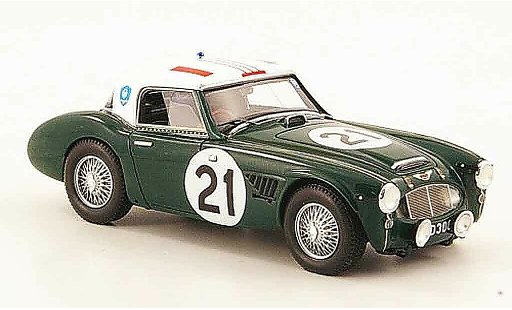 Austin Healey 3000 course 1/43 Spark No.21 Stoop Beckaert 24h Le Mans 1961 coche miniatura