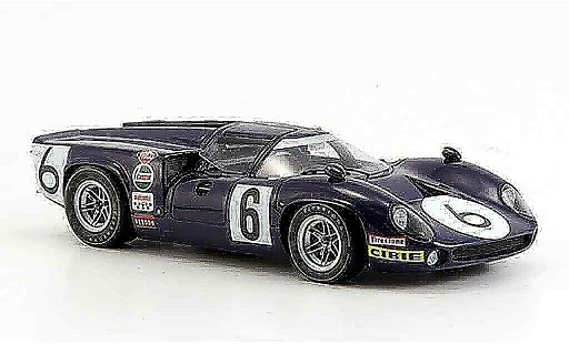Lola T70 1968 1/43 Spark MK3 No.6 Le Mans Eppstein Nelson coche miniatura