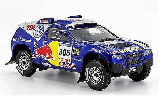 Volkswagen Touareg Dakar 1/43 Norev no.305 paris coche miniatura
