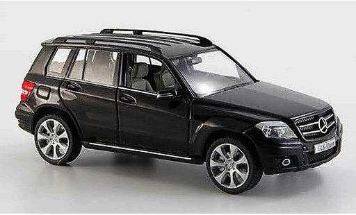 Mercedes Classe GLK Base 1/43 Schuco Offroad negro 2008 coche miniatura